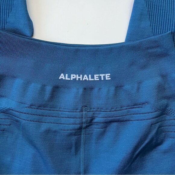 Alphalete Ozon Leggings in Atlantic Blue Small - Picture 5 of 6